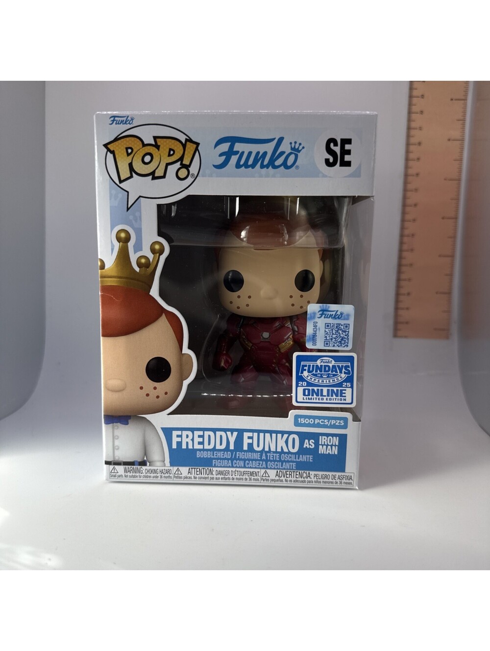 Funko Pop! Vinyl Freddy Funko as Iron Man Rare Limited Edition Collectible